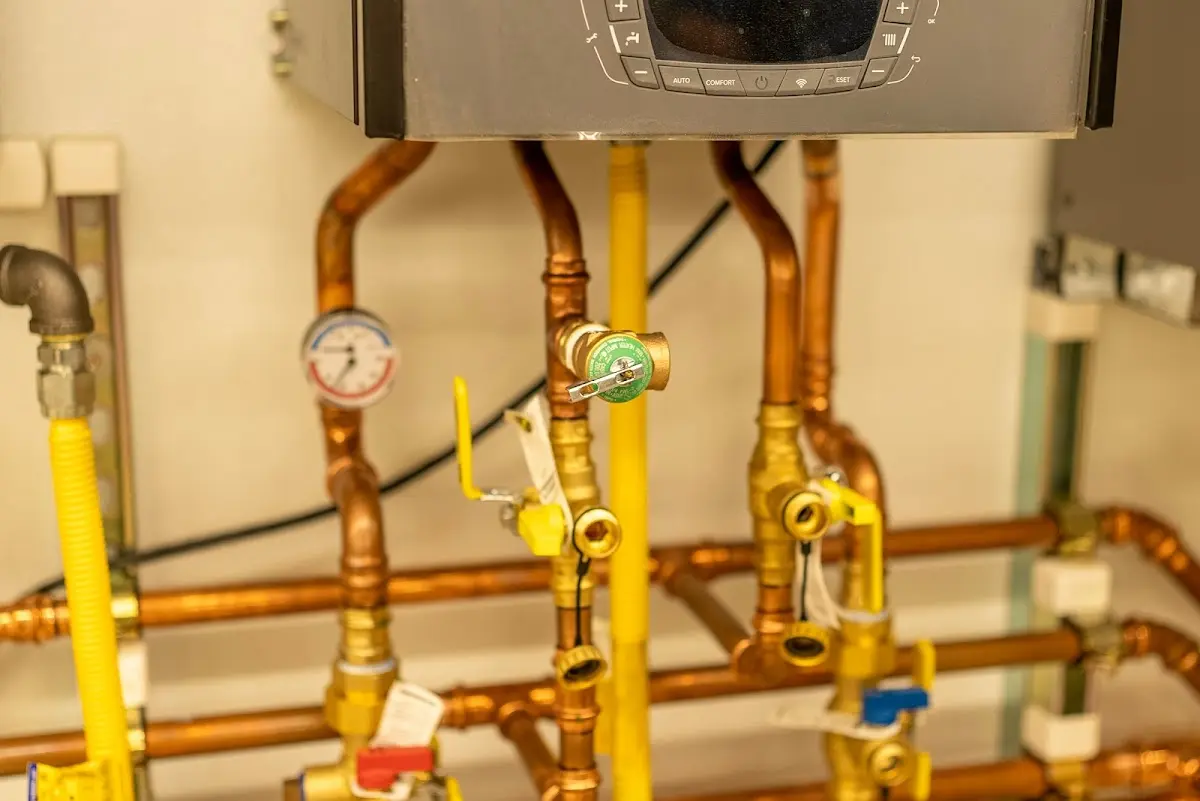 Licensed technician providing Slab Leak Repair for a homeowner in Berne